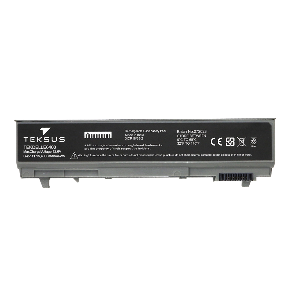 Teksus Laptop Battery Compatible For Dell E6400 6c view 2